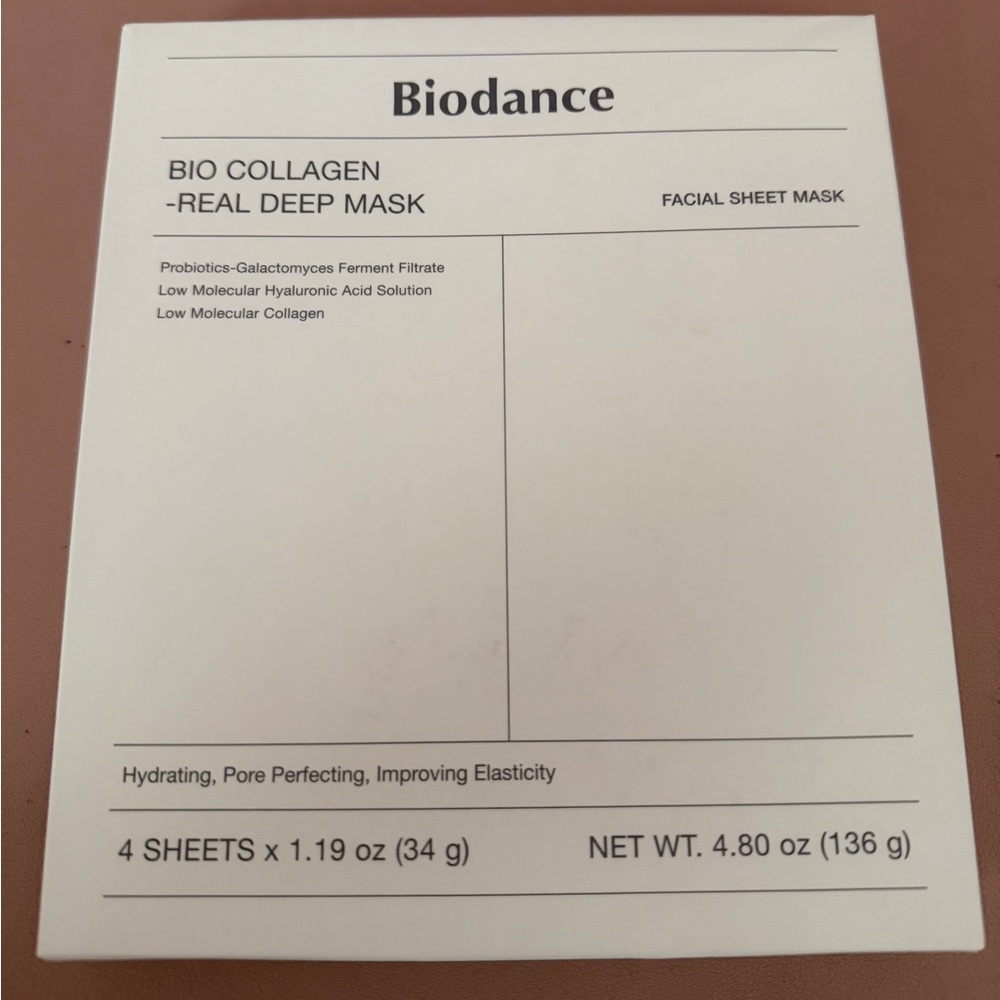 Biodance Bio Collagen Facial Sheet Mask- Box of 4